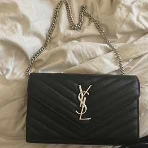 Ysl Maltese chain wallet